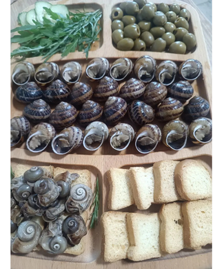 [EXAMPLE] Method for Preparing Snails &mdash; Utility Model No. 160606