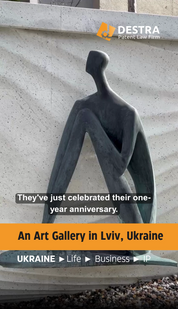 An Art Gallery in Lviv, Taras Shevchenko Exhibition