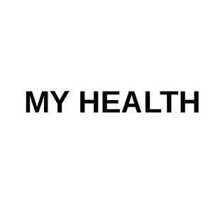 MY HEALTH &mdash; Word Trademark